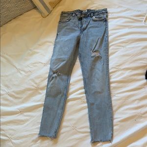 Zara high waisted jeans US size 8